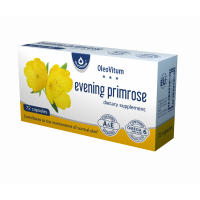 Večerné Primrose olej vitamín E Skin PCOS 72 kapsułki EÚ