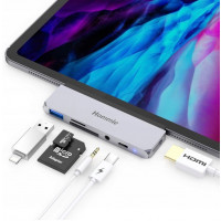 Hommie IPC02 Multi-Port USB-C HUB 6w1 4K HDMI
